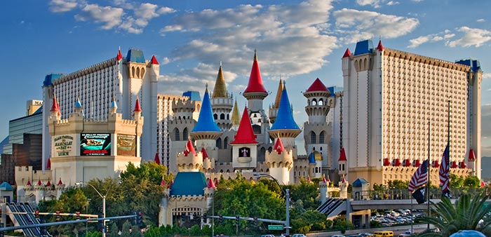 excalibur hotel to orleans hotel and casino